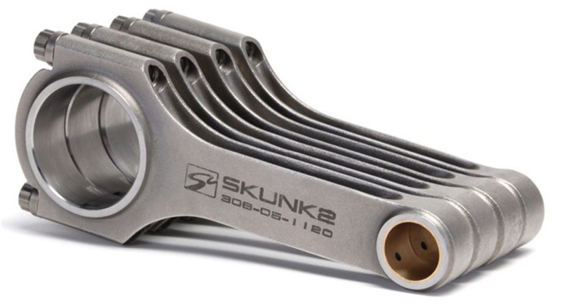 Acura Integra Connecting Rods - Skunk2 Racing - Alpha Series H-Beam, 138mm, 4340 Chromoly, ARP2000 Bolts - `94-`01